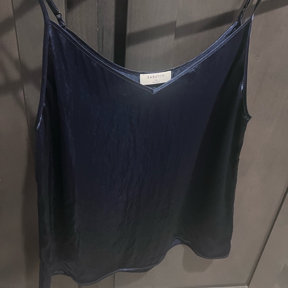 Aritzia Satin Slip Cami & Skirt